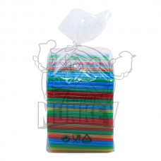 Jumbo slamky 13,5cm 1000ks farebný mix