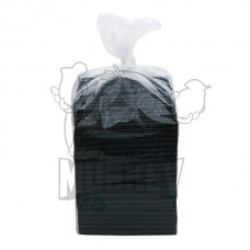 Jumbo slamky 13,5cm 1000ks čierne